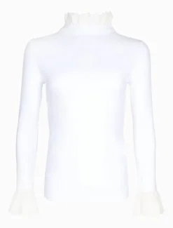 Freya Frill Top White