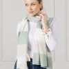 Gelato Striped Scarf Sage