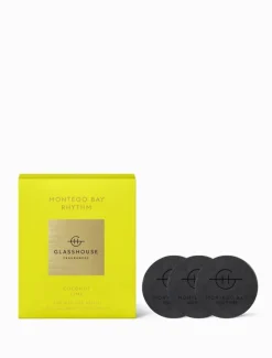 GF MONTEGO BAY RHYTHM 3 Replacement Scent Disks for Car Diffuser - FINAL SALE