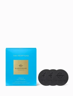GF THE HAMPTONS 3 Replacement Scent Disks for Car Diffuser - FINAL SALE