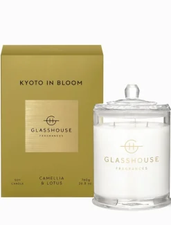 Glasshouse Fragrance Large Kyoto In Bloom Candle 760G