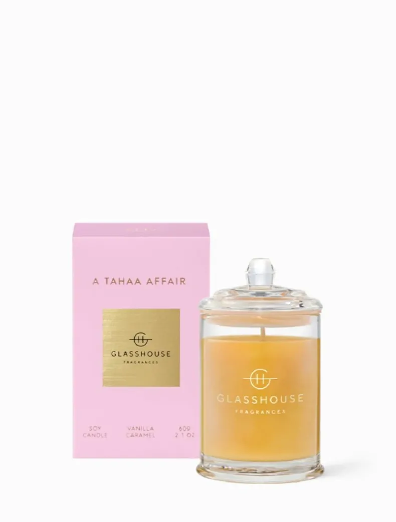 Glasshouse Fragrances A Tahaa Affair Mini Candle 60G