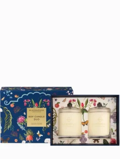 Glasshouse Fragrances Country Couture and Forever Florence Candle Duo
