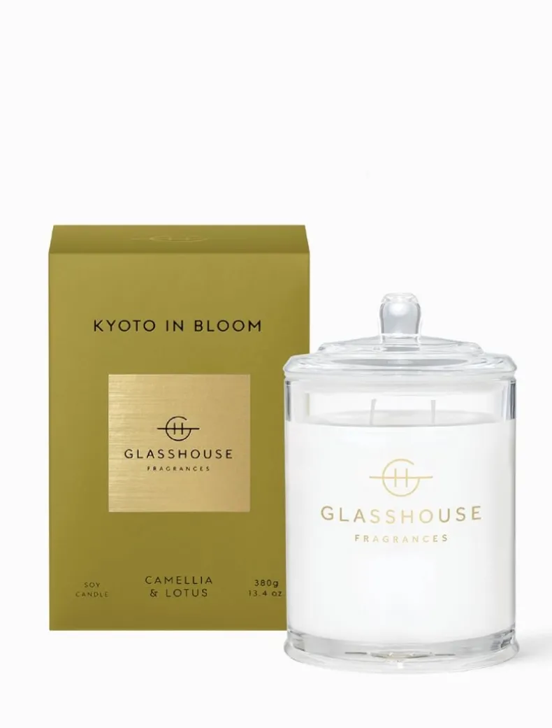 Glasshouse Fragrances Kyoto In Bloom Candle 380G