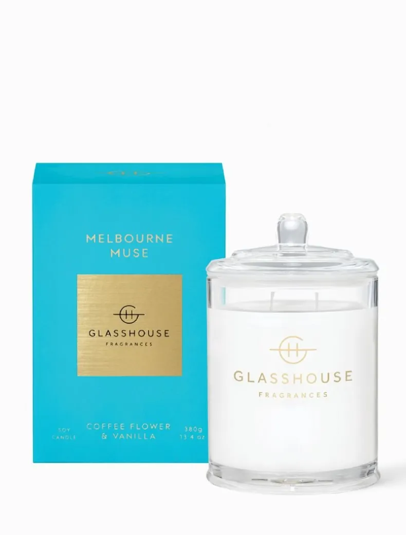 Glasshouse Fragrances Melbourne Muse Candle 380G