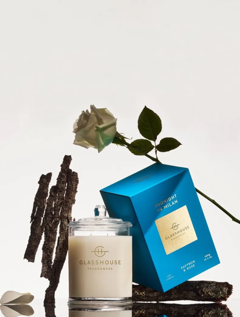 Glasshouse Fragrances Midnight In Milan Candle 380G