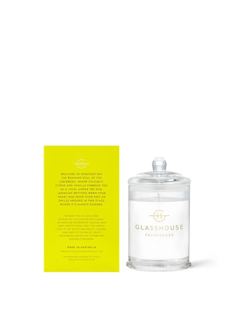 Glasshouse Fragrances Montego Bay Rhythm Mini Candle 60G - FINAL SALE