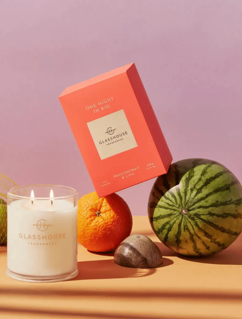 Glasshouse Fragrances One Night In Rio Candle 380G