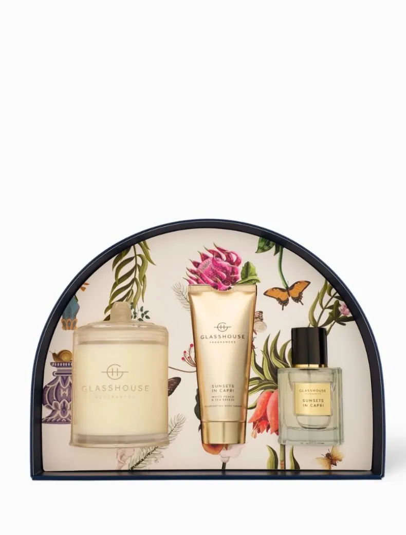 Glasshouse Fragrances Sunsets In Capri Fragrance Set