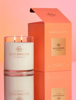 Glasshouse Fragrances Sunsets In Capri Candle 380g