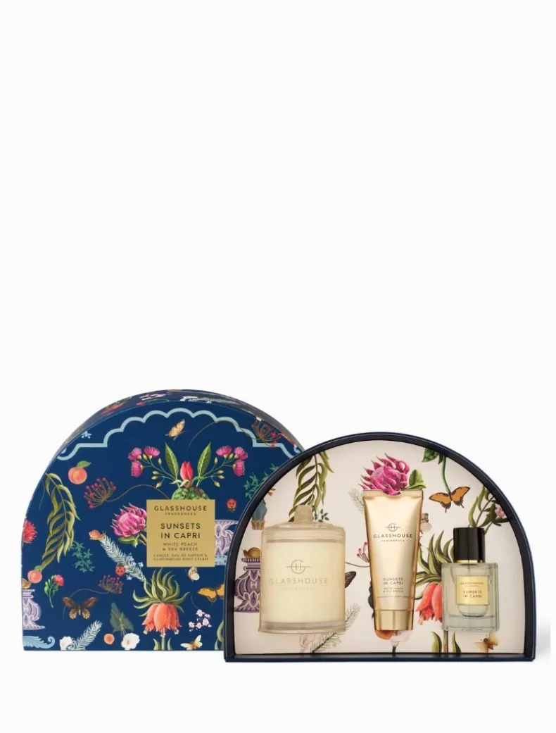 Glasshouse Fragrances Sunsets In Capri Fragrance Set