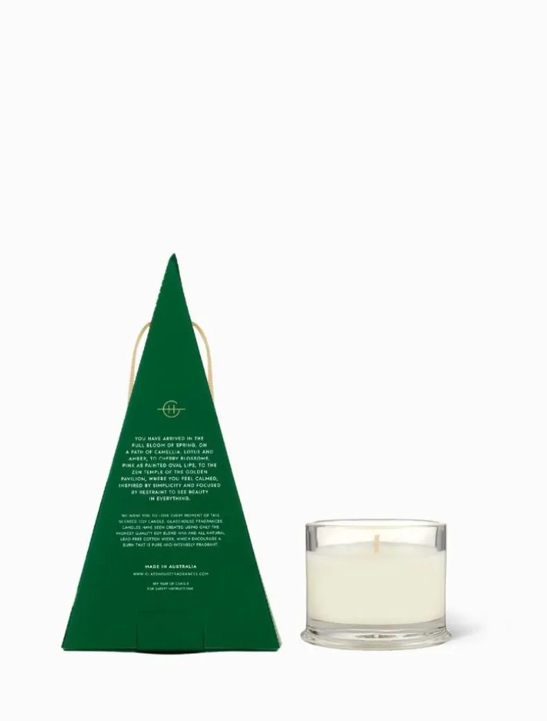 Glasshouse Kyoto in Bloom Christmas Bauble Candle 30g - FINAL SALE