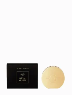 Glasshouse Scent Scene Metal Vessel Gold