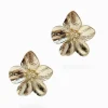 Gold Flower Studs