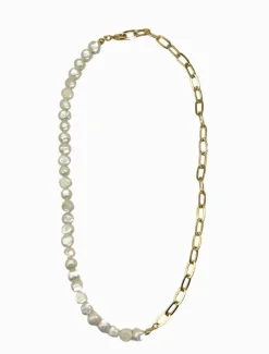 Half Pearl Necklace