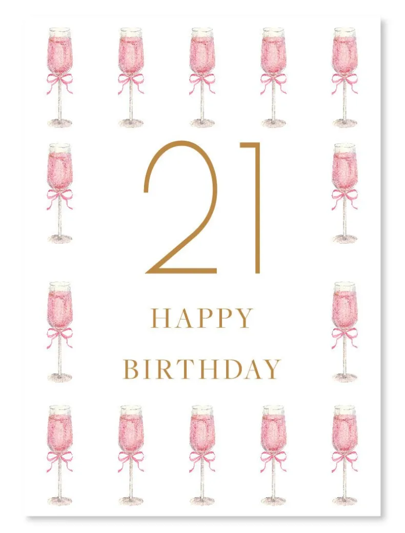 Happy 21st Birthday Card