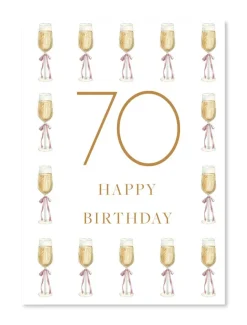 Happy 70th Birthday Card