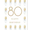 Happy 80th Birthday Card