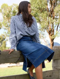 Hartford Pop Over Shirt Navy