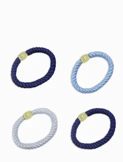 Harvey Hair Ties Set Blue