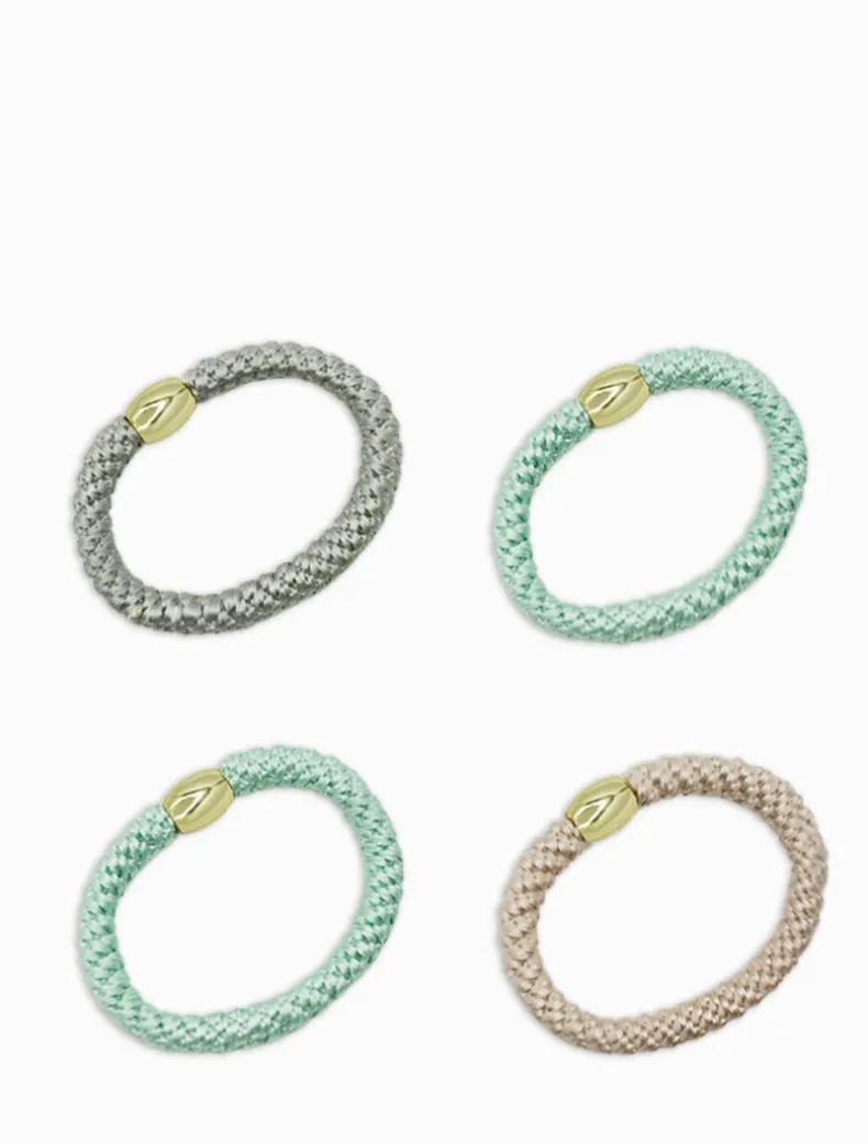 Harvey Hair Ties Set Seafoam