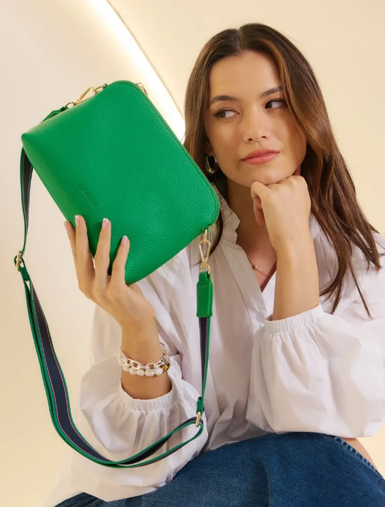 Hudson Cross Body Bag Emerald