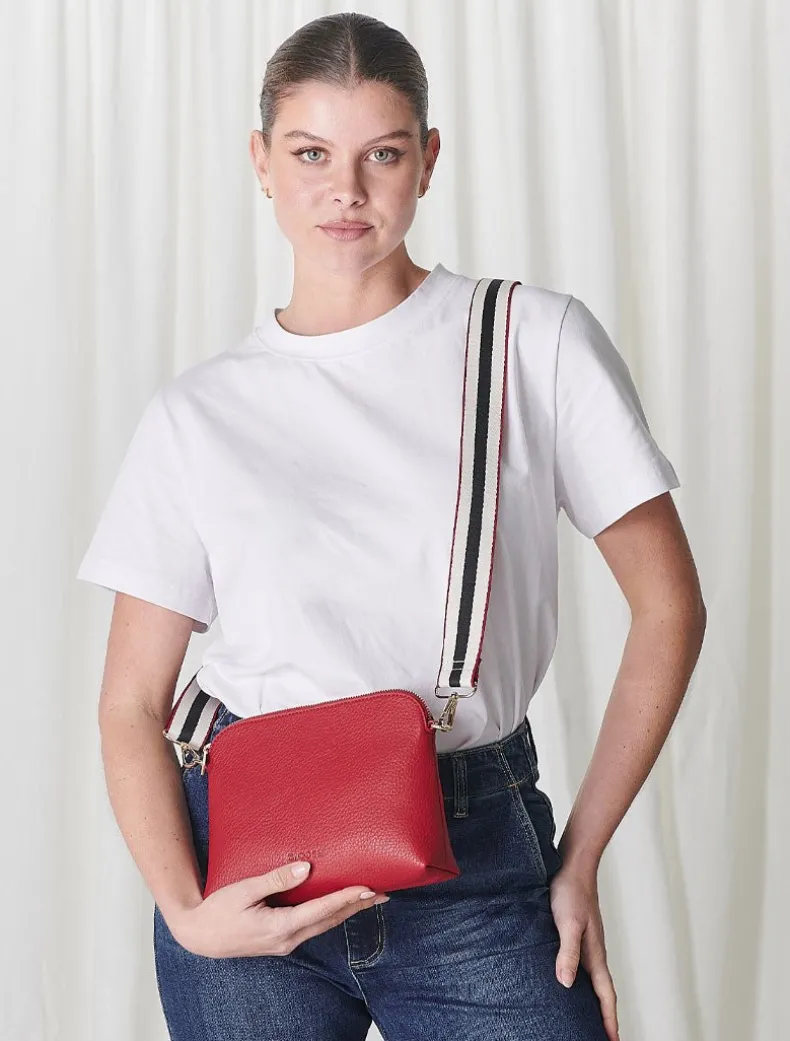 Hudson Cross Body Bag Red