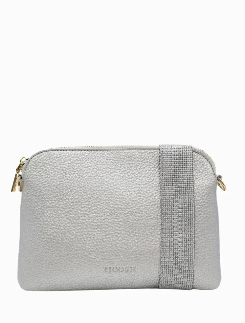 Hugo Cross Body Bag Silver