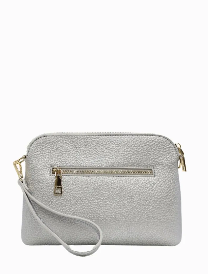 Hugo Cross Body Bag Silver