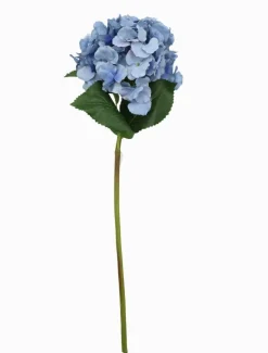 Hydrangea Stem 52cm Blue