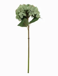 Hydrangea Stem 52cm Blue Green