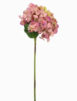 Hydrangea Stem 52cm Dark Pink