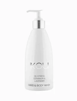 iKOU De-Stress Geranium and Lavender Hand and Body Wash