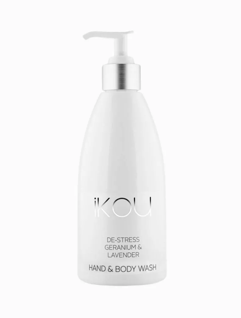iKOU De-Stress Geranium and Lavender Hand and Body Wash
