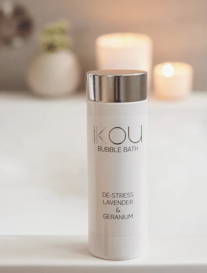 iKOU De-Stress Lavender and Geranium Bubble Bath