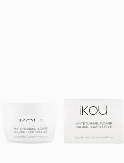 iKOU White Flannel Flower Organic Body Souffle