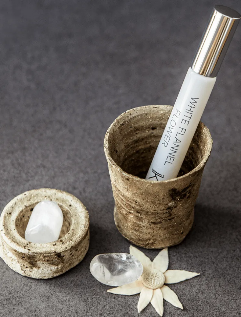 iKOU White Flannel Flower Aromatherapy Roll On