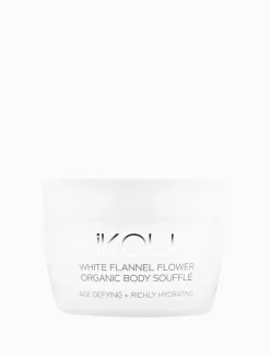 iKOU White Flannel Flower Organic Body Souffle