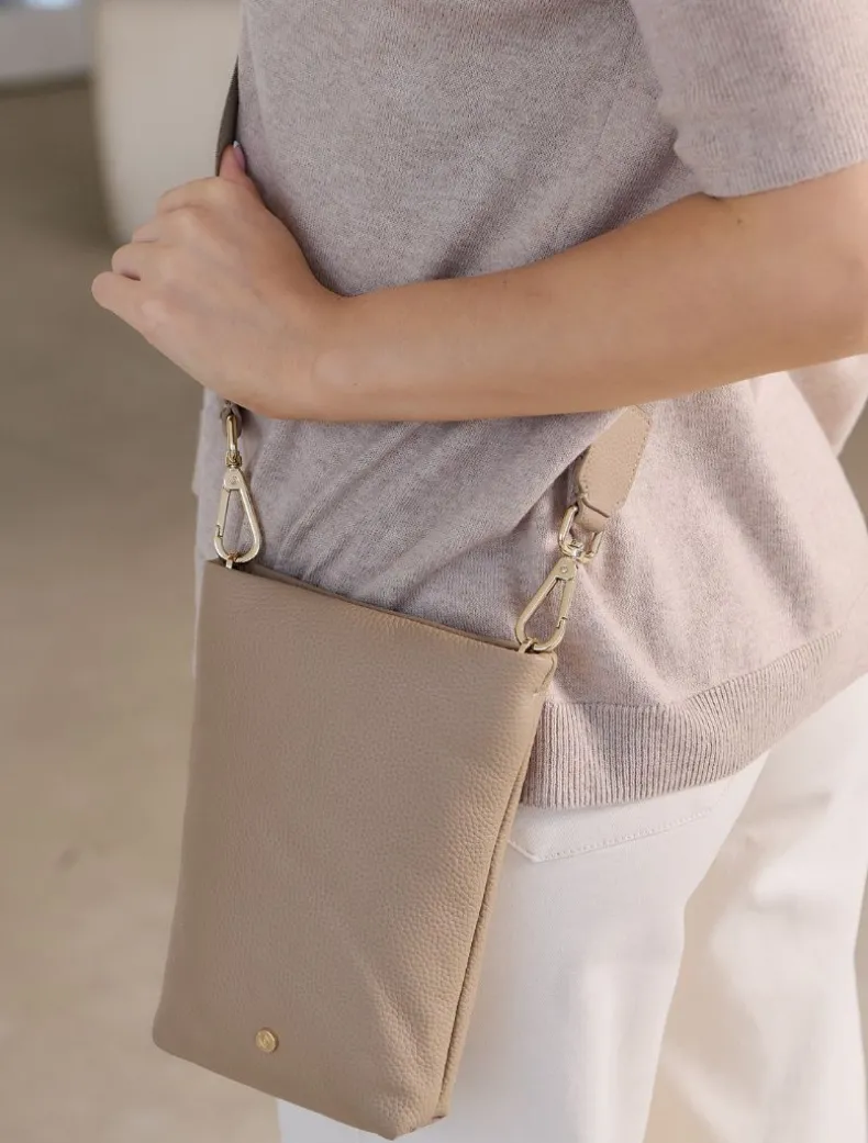 Janis Cross Body Bag Hazelnut