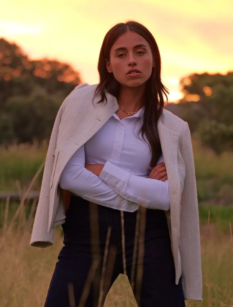 Jeanne Jacket Bone