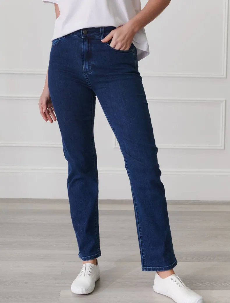 Jenna Straight Leg Jean Indigo