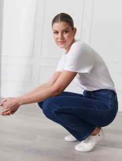 Jenna Straight Leg Jean Indigo