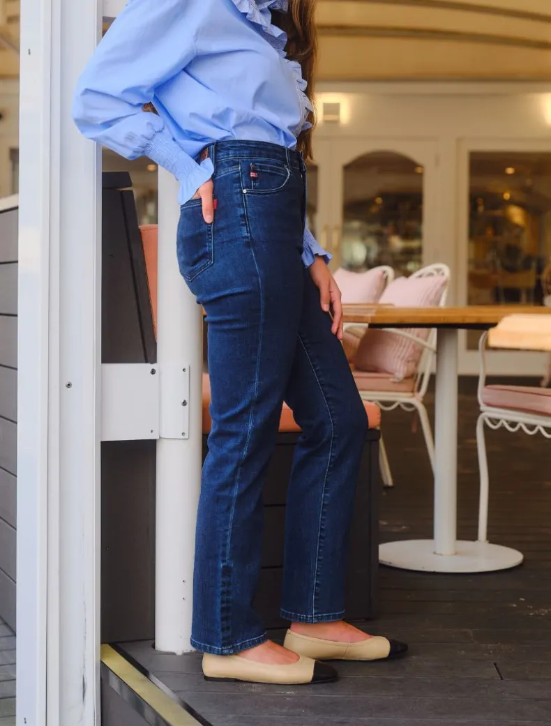 Jenna Straight Leg Jean Indigo