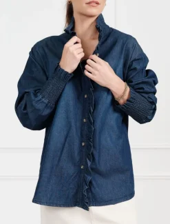 Jessica Denim Shirt Indigo