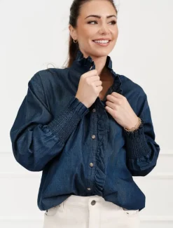 Jessica Denim Shirt Indigo