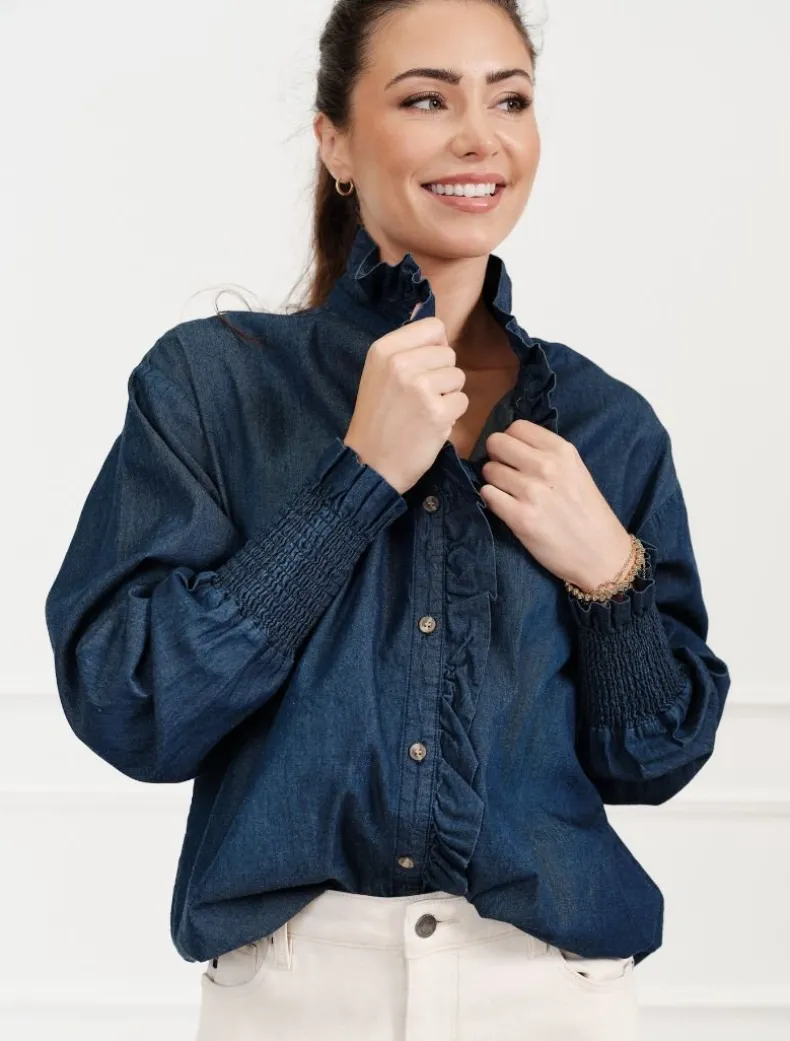 Jessica Denim Shirt Indigo