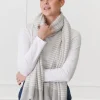 Joseph Cashmere Scarf Beige Ivory