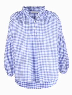 Kell Shirt Gingham Blue
