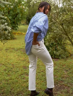 Kell Shirt Stripe Blue