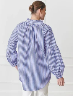 Kell Shirt Stripe Blue